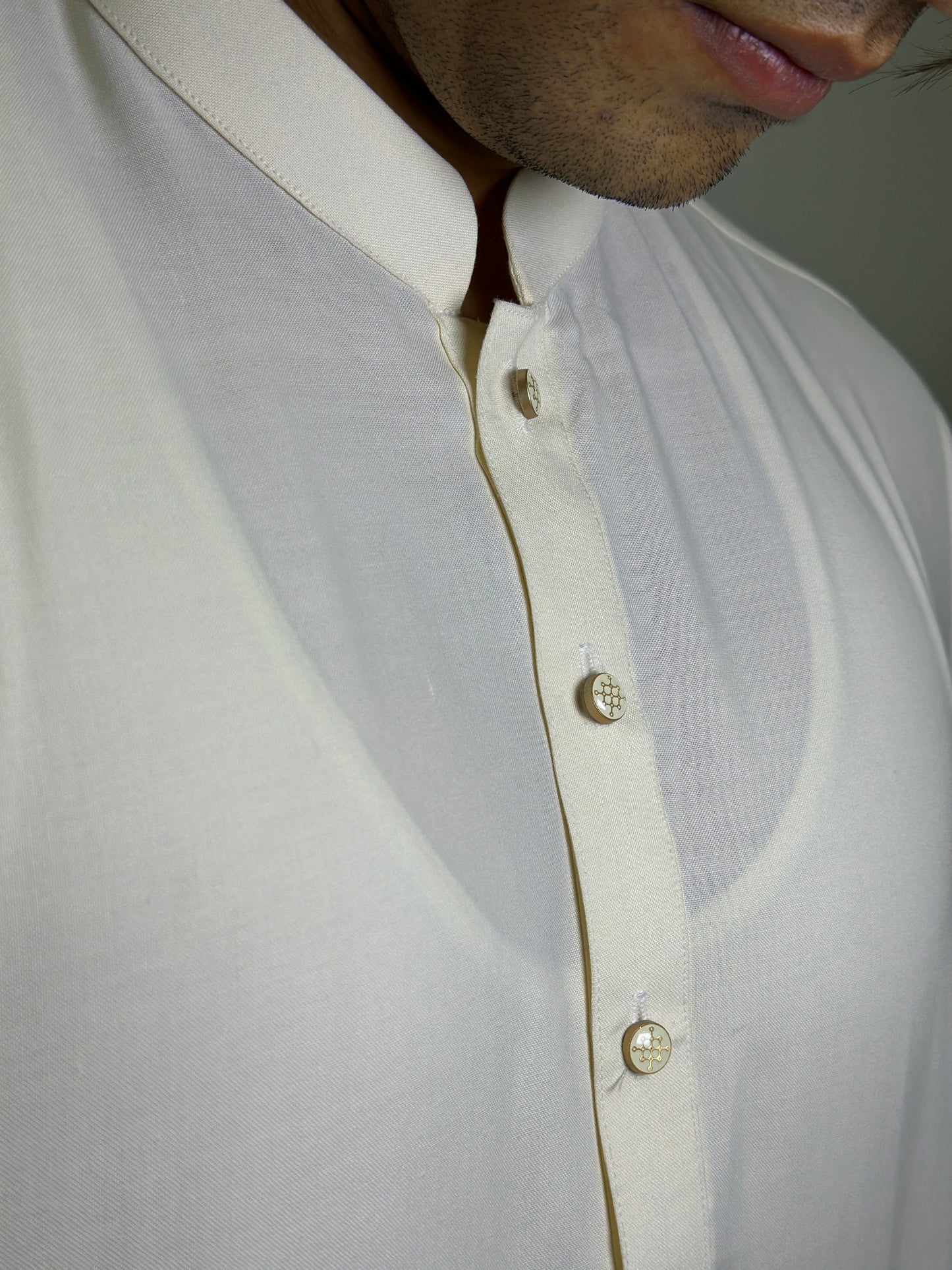 Cream Kurta Pajama | KP-3201