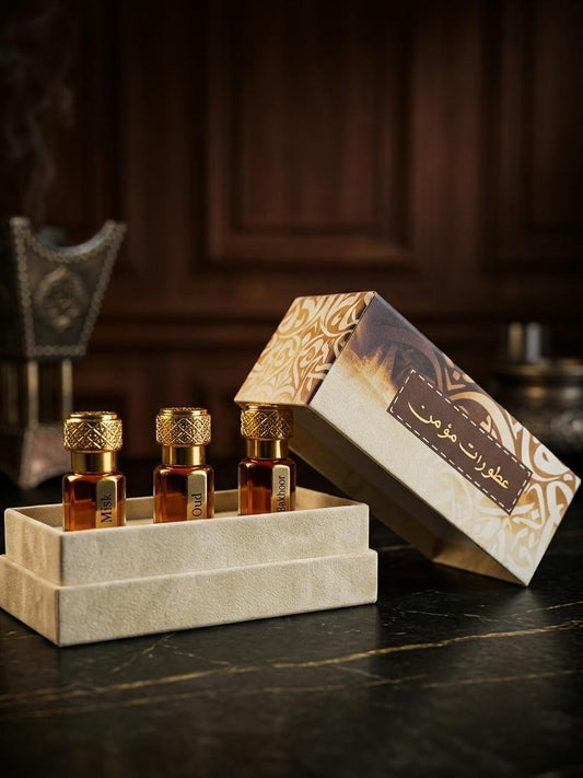 Premium Trio Attar Pack