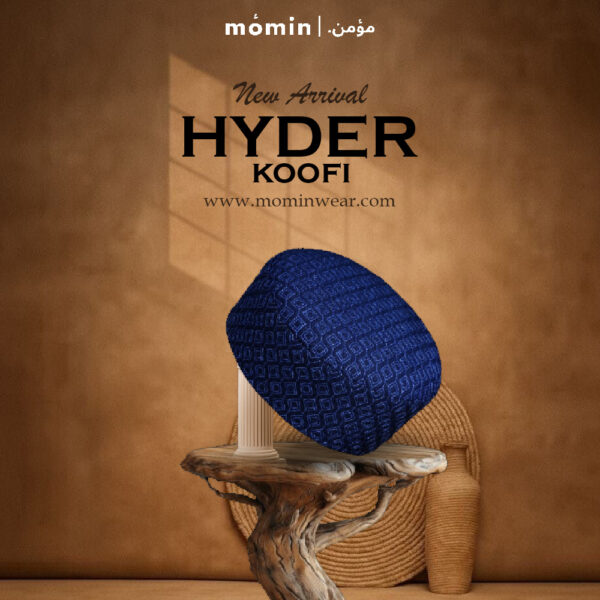 HYDER koofi blue